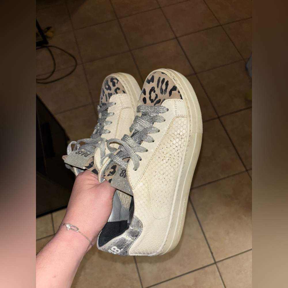 P448 leopard tongue John sneakers size 37